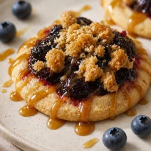 Midnight Berry Cobbler Cookie